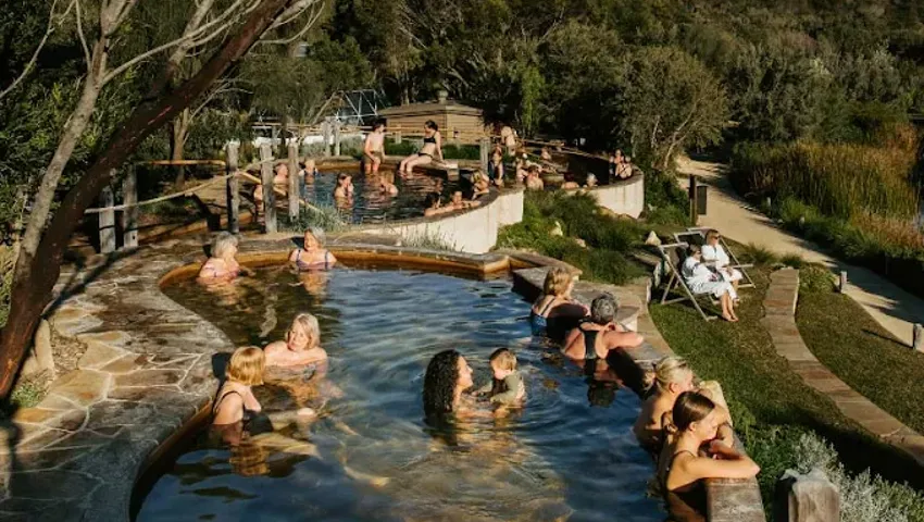 Peninsula Hot Springs Bath House Bathing