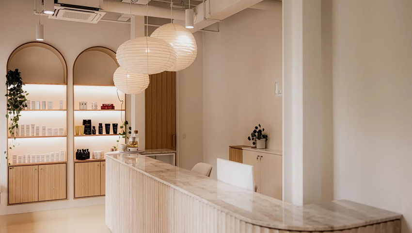 Reception At Lavada Day Spa