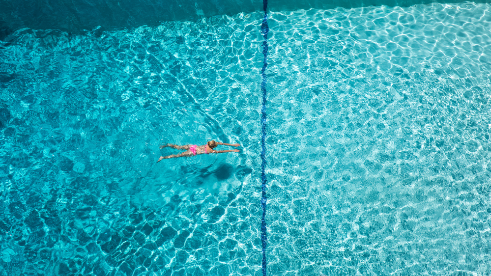 Morning swim